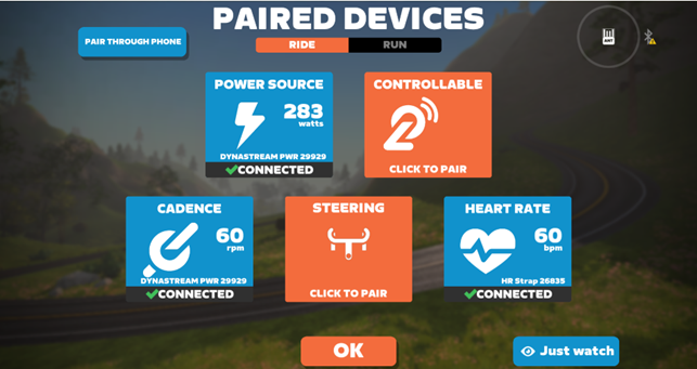 Trainer configuration on Zwift – Elite Knowledge Base